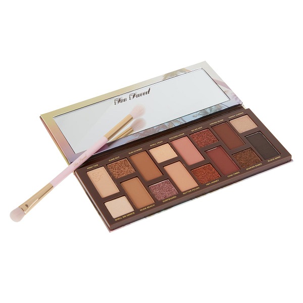 Too Faced Born This Way Stripped Sunset Eye Shadow Palette With Brush