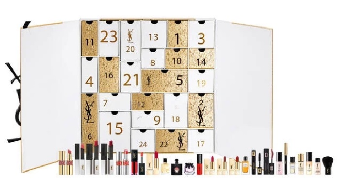 YSL BEAUTY Holiday 2021 Advent Calendar $300 ($500 value) - Beauty Deals BFF