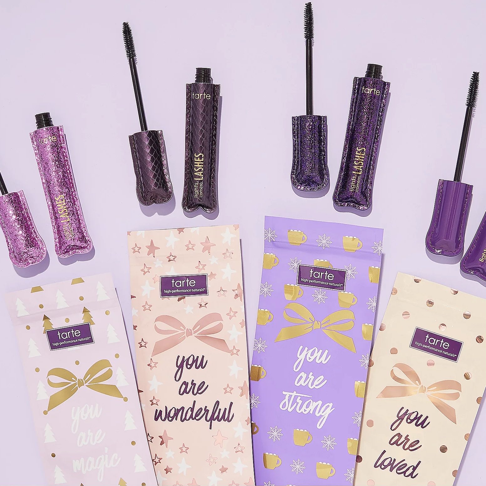tarte Lights, Camera, Lashes 4 Piece Mascara Set 39 (92 value
