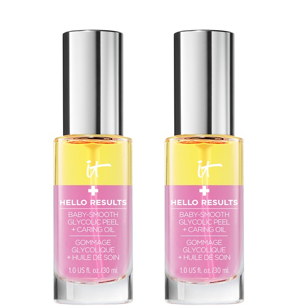 IT Cosmetics Hello Results Baby-Smooth Glycolic Acid Peel + Caring Oil