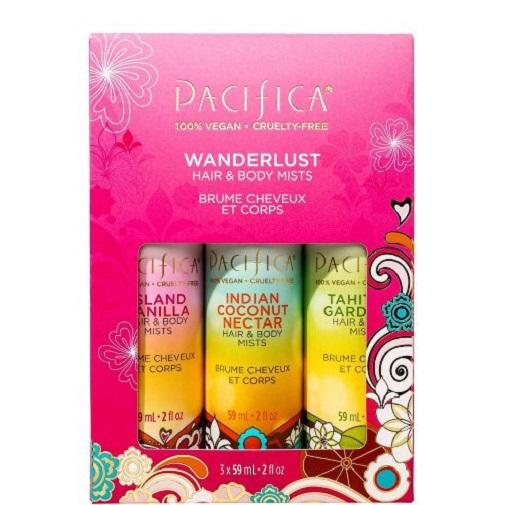 Pacifica Wanderlust Hair & Body Mists - 3ct 2fl oz