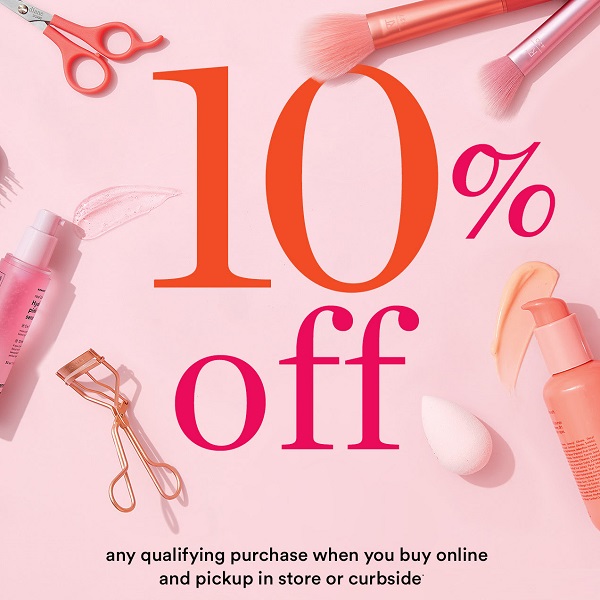 LAST DAY Ulta Beauty Save 10 OFF BOPIS Beauty Deals BFF