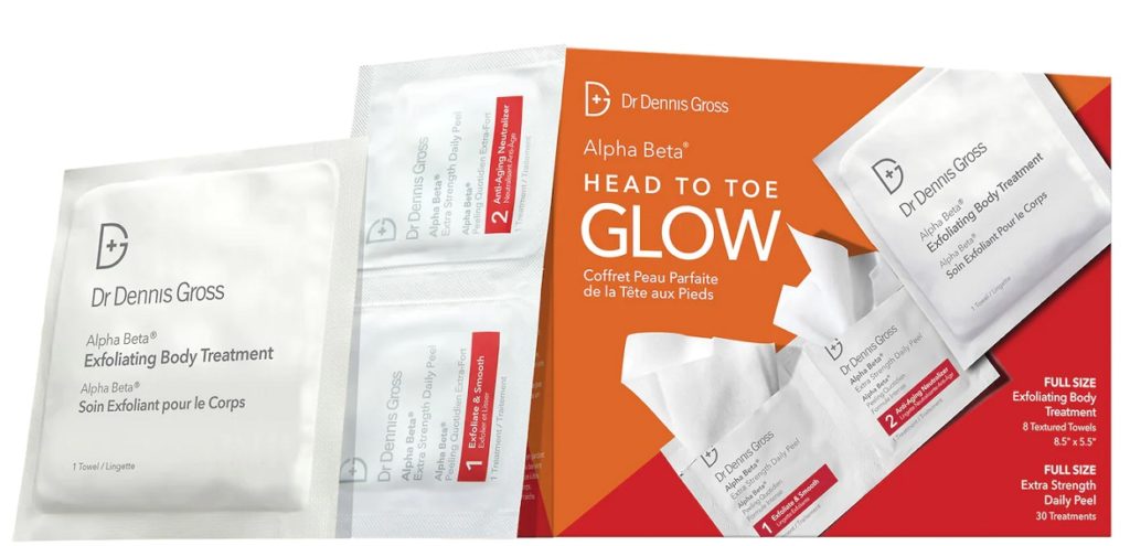 Dr. Dennis Gross Skincare Alpha Beta® Head To Toe Glow Kit