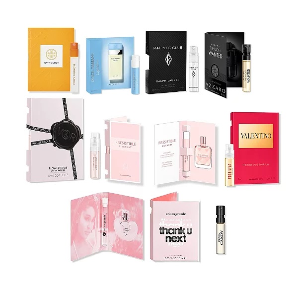 Ulta Beauty FREE 9 Piece Fragrance Sampler with 100 Fragrance Purchase