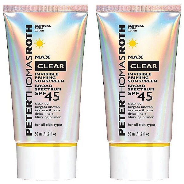 Peter Thomas Roth Max Clear Invisible Priming Sunscreen Duo