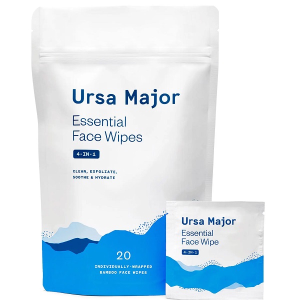 Ursa Major 4-in-1 Essential Face Wipes