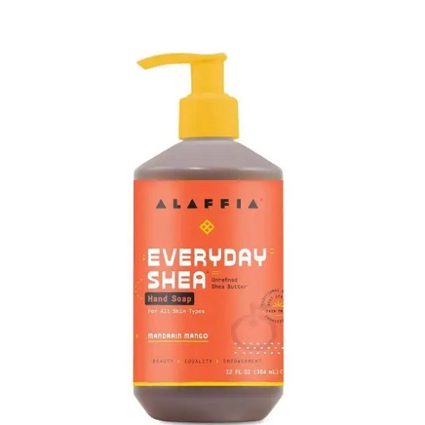 Alaffia Everyday Shea Hand Soap - Mandarin Mango 12oz