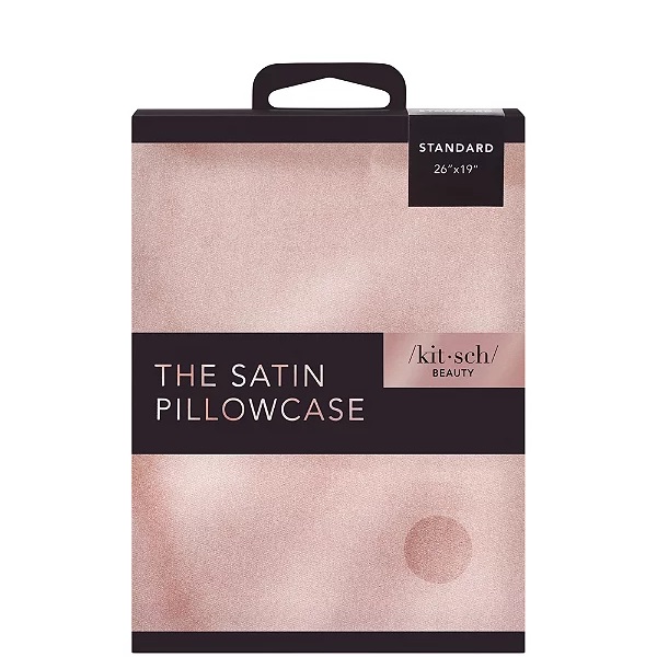 Kitsch Blush Satin Pillowcase With Box