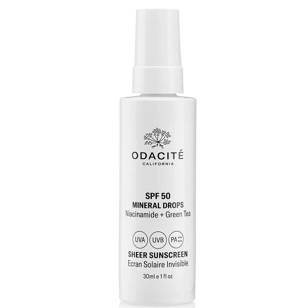 Odacité Skincare Mineral Drops Sunscreen SPF 50