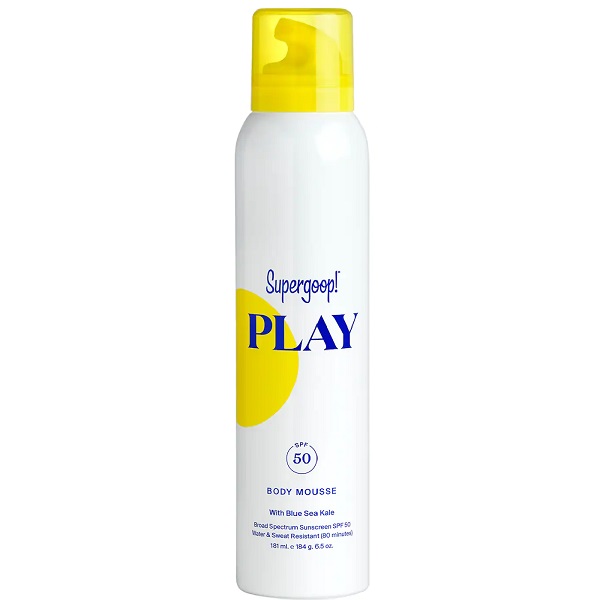Supergoop! PLAY Body Sunscreen Mousse SPF 50