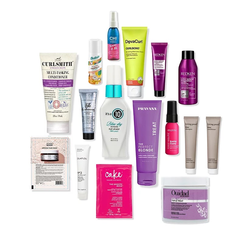 Ulta FREE 15 Piece Hair Care Sampler #1 with $50 hair care purchase