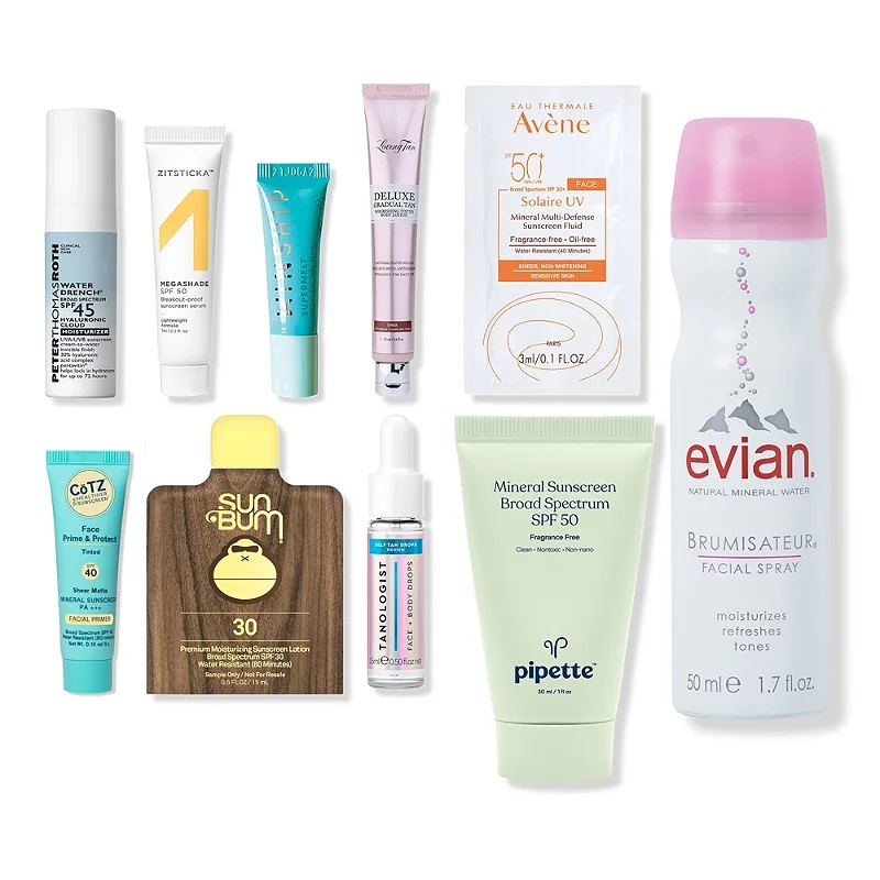 Ulta FREE National Sunscreen Day 10 Piece Sampler #2 with $50 purchase