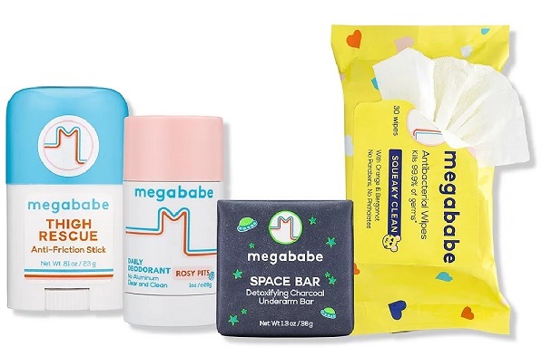FREE Megababe 4 Piece Gift with $50 purchase