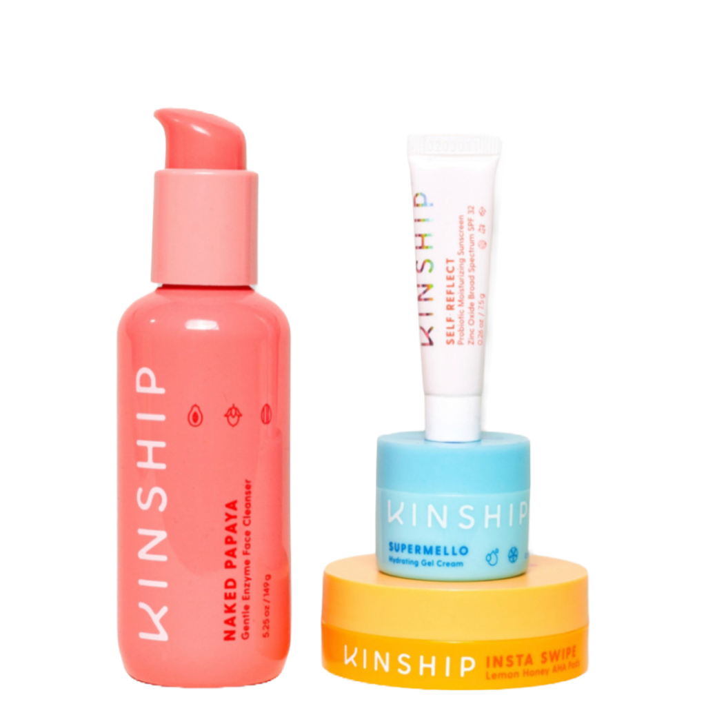 Kinship Glow Squad 4 Step Healthy Skin Routine