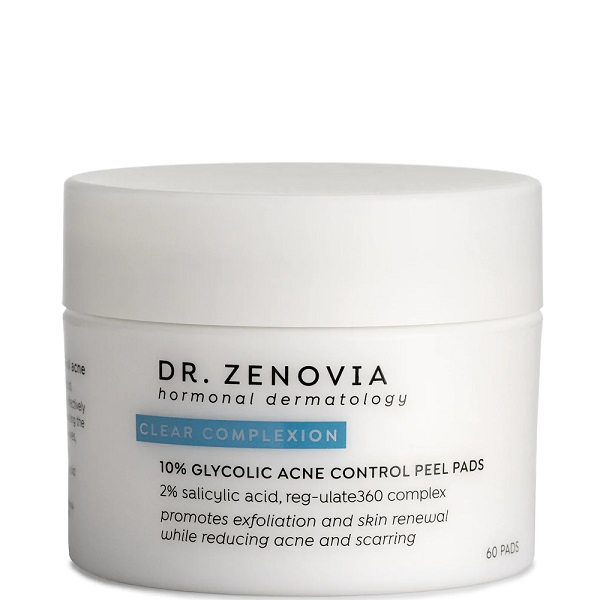 Dr Zenovia 10% Glycolic Acne Control Peel Pads