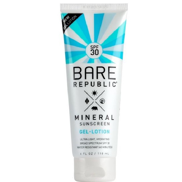 Bare Republic Mineral Body Gel Sunscreen Lotion SPF 30