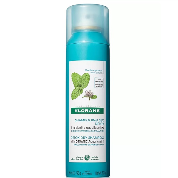 Klorane Detox Dry Shampoo With Organic Aquatic Mint