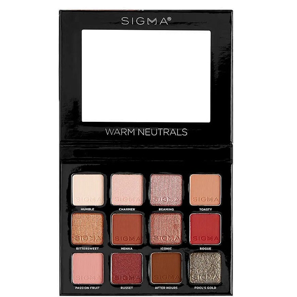 Sigma Warm Neutrals 2 Eyeshadow Palette