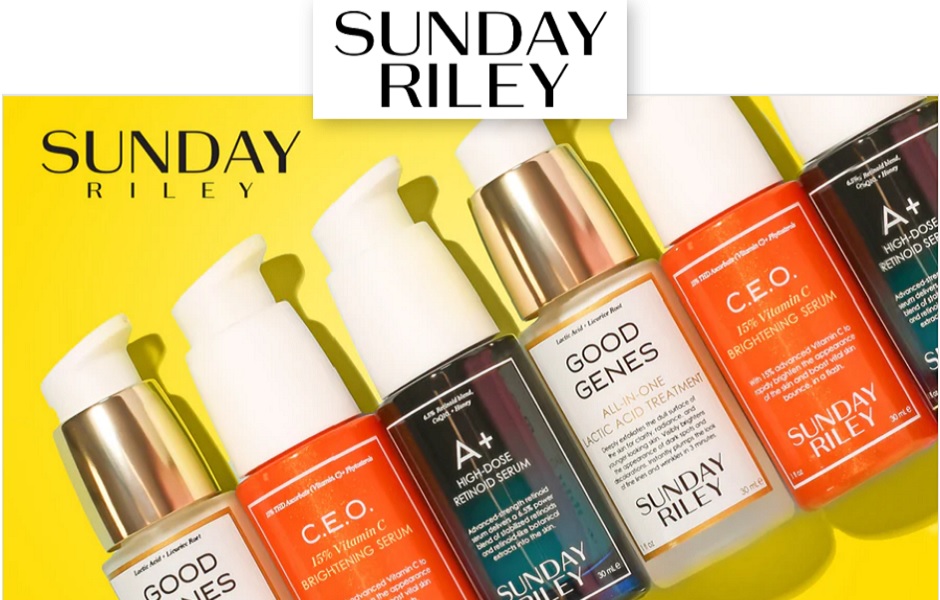 Sunday Riley 50% OFF FREE SHIPPING
