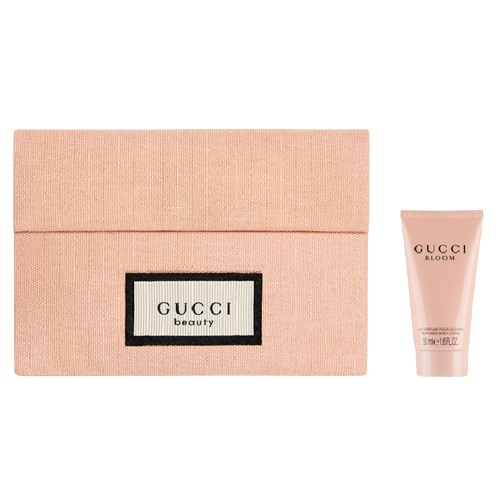 New Gucci Beauty Bloom Y2 EDT POUCH Green & Off White