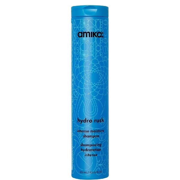 amika Hydro Rush Intense Moisture Shampoo with Hyaluronic Acid