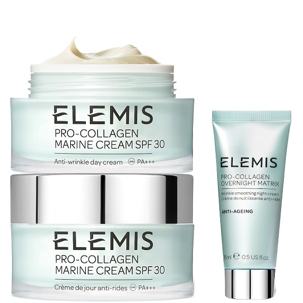 ELEMIS Pro-Collagen Marine Cream SPF 30 Duo & Travel Matrix