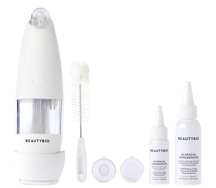 BeautyBio GLOfacial Pore Cleansing Tool with Concentrate
