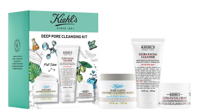 Kiehls Deep Pore Cleansing Kit