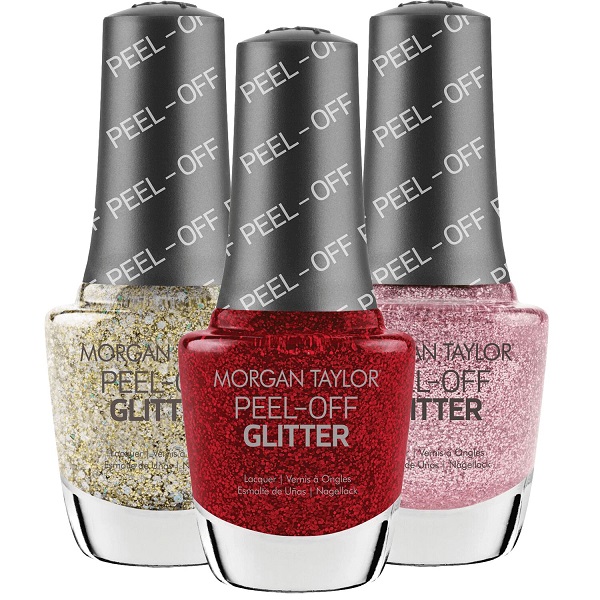 Morgan Taylor Peel Off Glitter Nail Polish