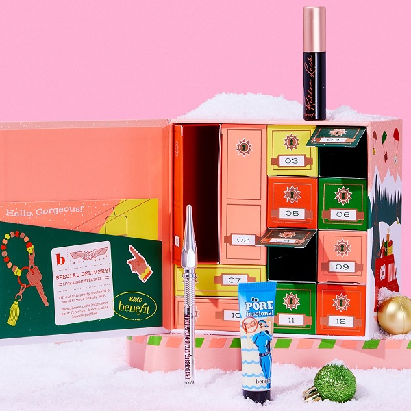 Benefit Cosmetics 2022 Sincerely Yours Beauty Advent Calendar $65