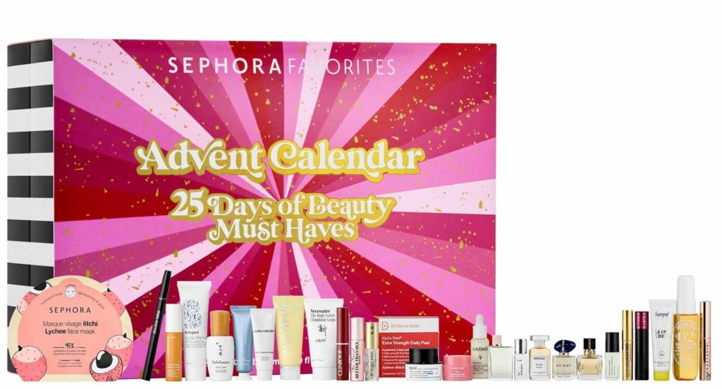 Sephora Favorites 2022 Beauty Must Haves Advent Calendar $85 ($271