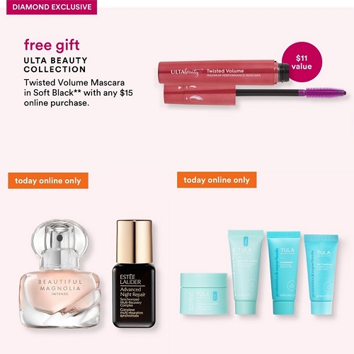 JUST ADDED TODAY ONLY Ulta Beauty Perks Day Diamond & Platinum