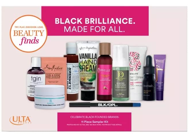 Ulta Beauty Black Owned & Founded Brands Discovery Kit