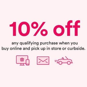 Ulta Beauty BOPIS Save 10% OFF Buy Online Pick Up in Store