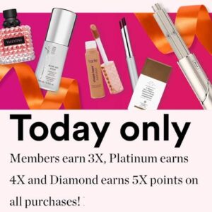 Ulta Beauty Points Multipliers