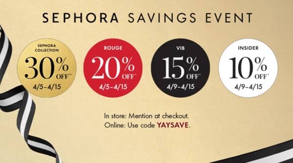 Sephora Spring Savings Event 2024