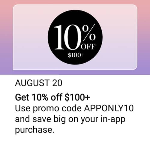 Sephora APP Exclusive