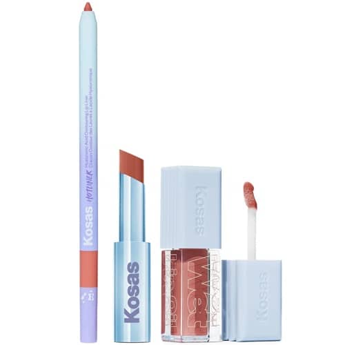 Kosas Unbuttoned Lip Trio