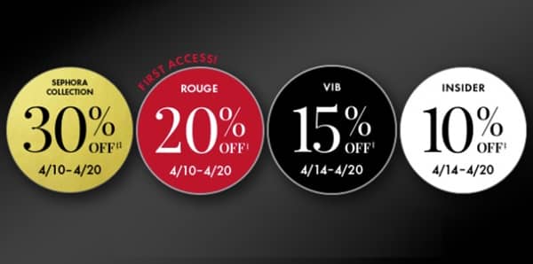 Sephora Spring Savings Event