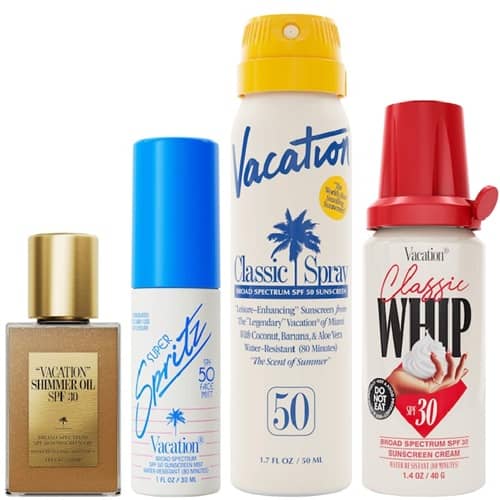 Vacation Sun Care favorites