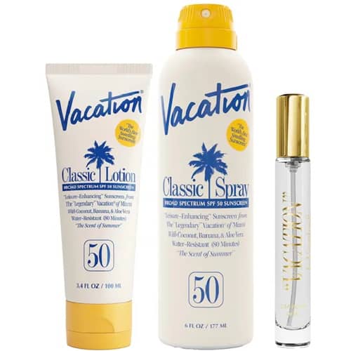 Vacation Sun Care favorites