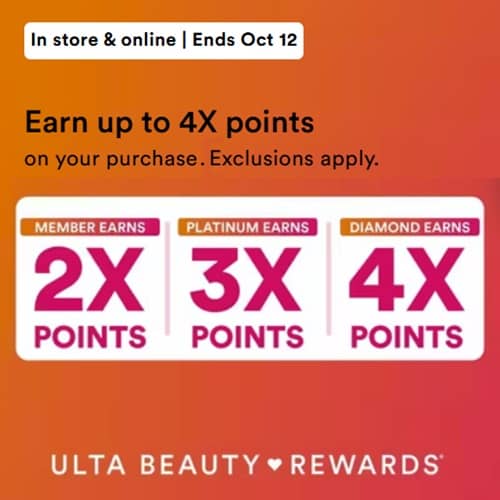 Ulta Beauty Bonus Points